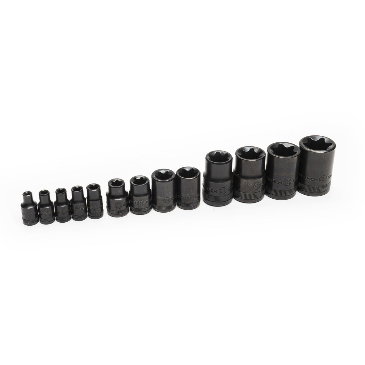 Gearwrench 86538 80 Piece 1/4", 3/8" & 1/2" Drive Hex/Ball End Hex/Tamper Proof Torx®/E-Torx®/Torx® Bit Socket Set