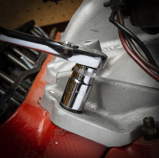 Gearwrench 80390S 3/8" Drive 6 Point Mid Length Metric Socket 8mm