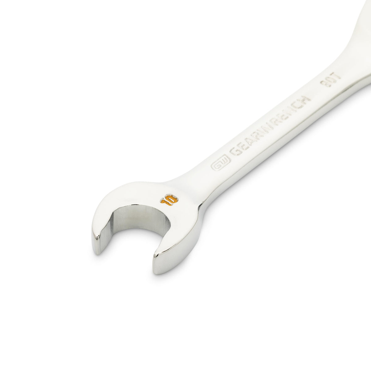 Gearwrench 86840 10mm 90-Tooth 12 Point Stubby Combination Ratcheting Wrench