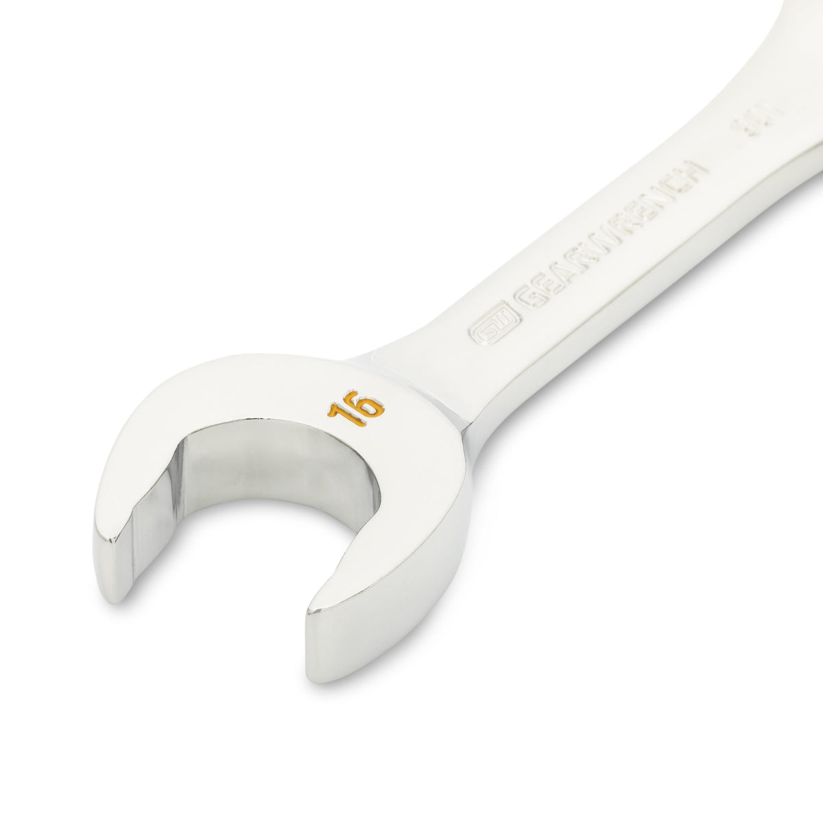 Gearwrench 86846 16mm 90-Tooth 12 Point Stubby Combination Ratcheting Wrench