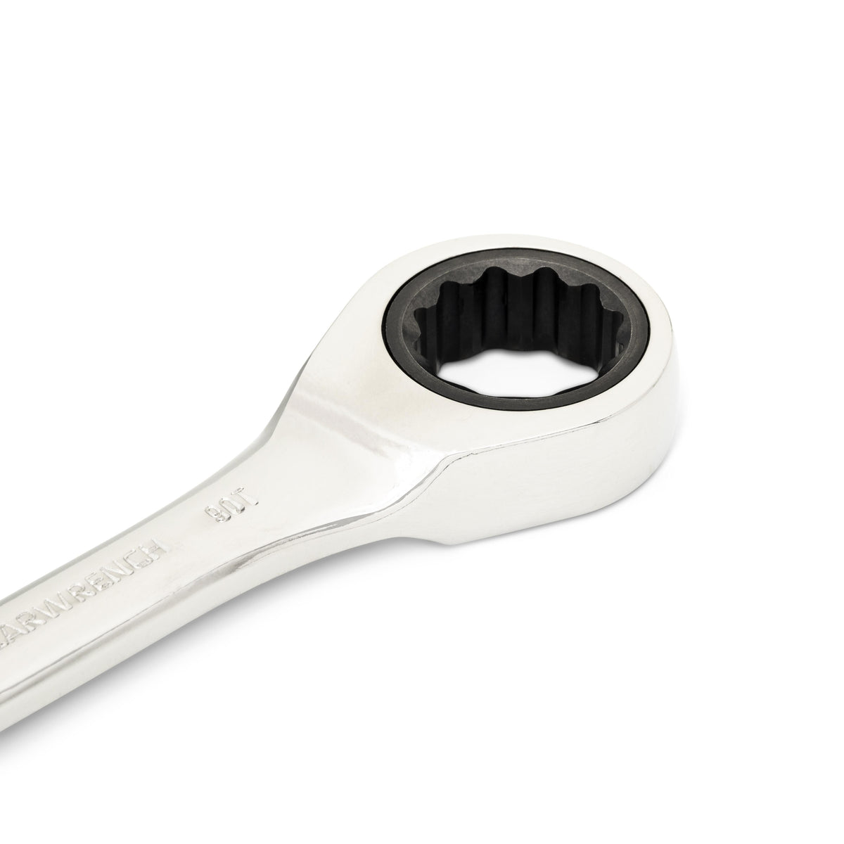 Gearwrench 86848 18mm 90-Tooth 12 Point Stubby Combination Ratcheting Wrench