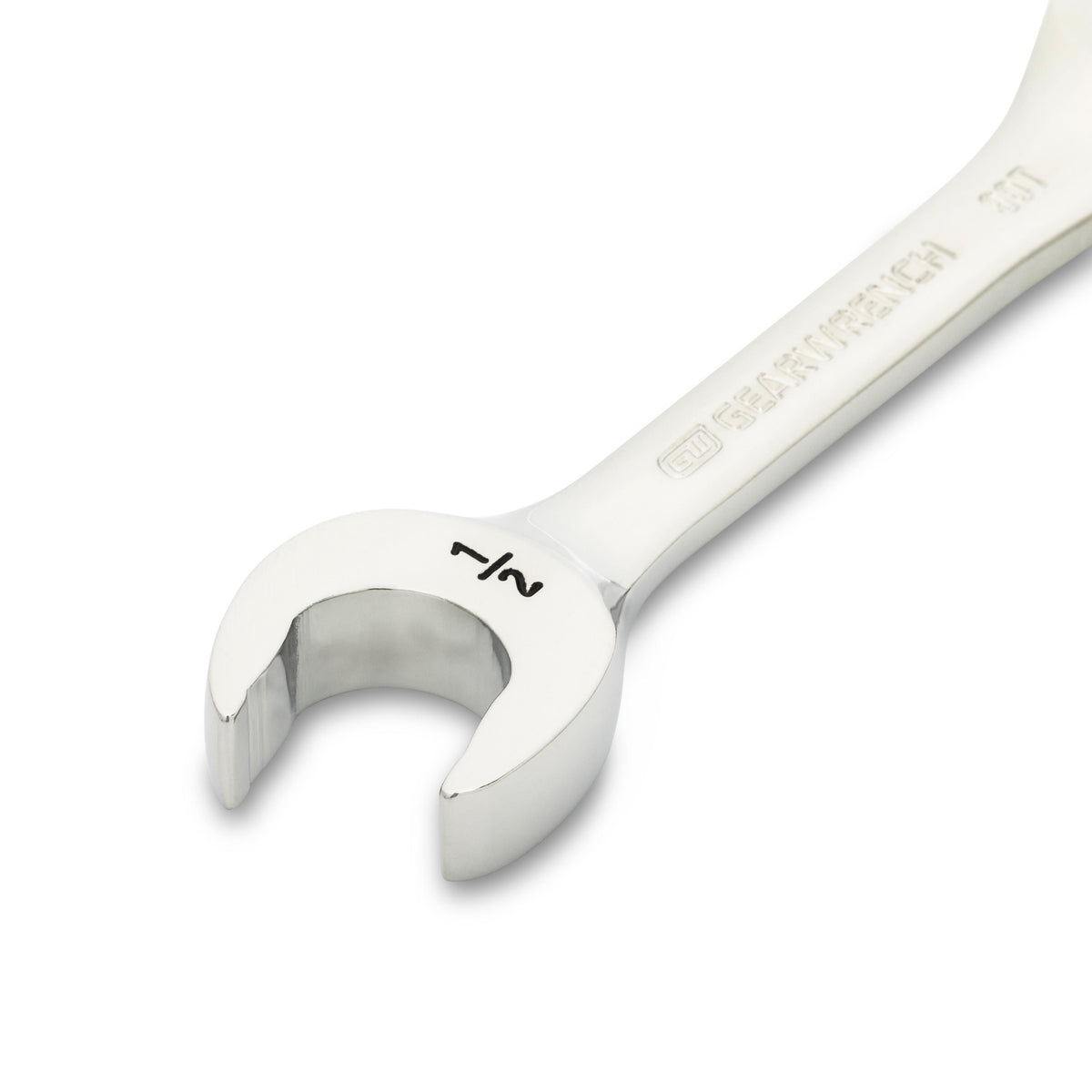 Gearwrench 86853 1/2" 90-Tooth 12 Point Stubby Combination Ratcheting Wrench