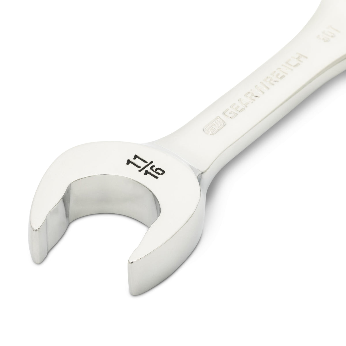 Gearwrench 86856 11/16" 90-Tooth 12 Point Stubby Combination Ratcheting Wrench
