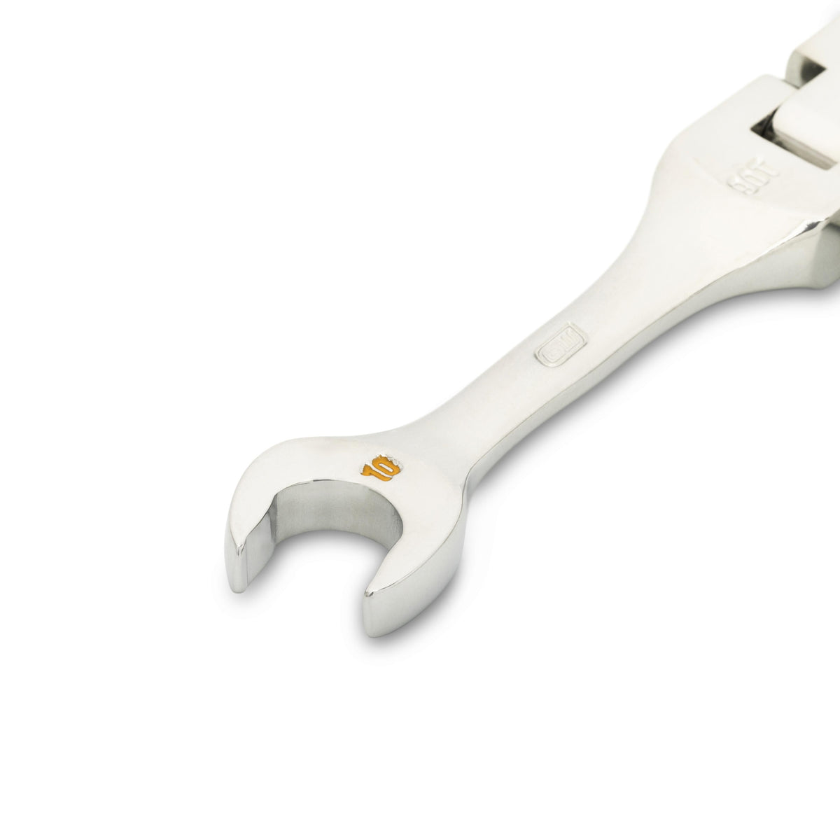 Gearwrench 86860 10mm 90-Tooth 12 Point Stubby Flex Combination Ratcheting Wrench