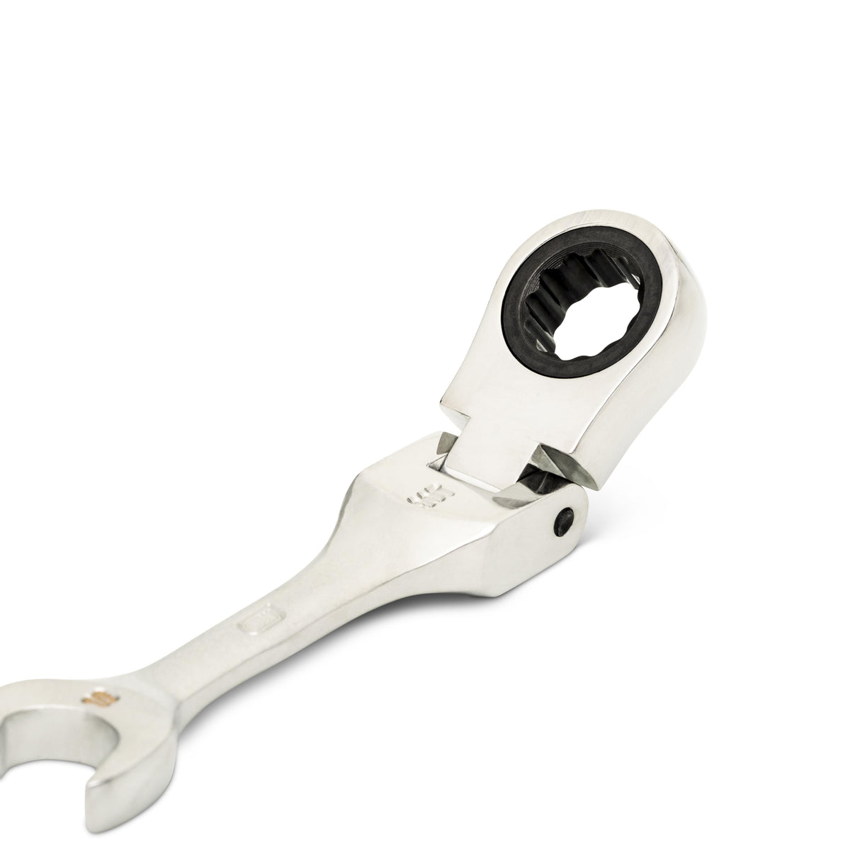 Gearwrench 86860 10mm 90-Tooth 12 Point Stubby Flex Combination Ratcheting Wrench