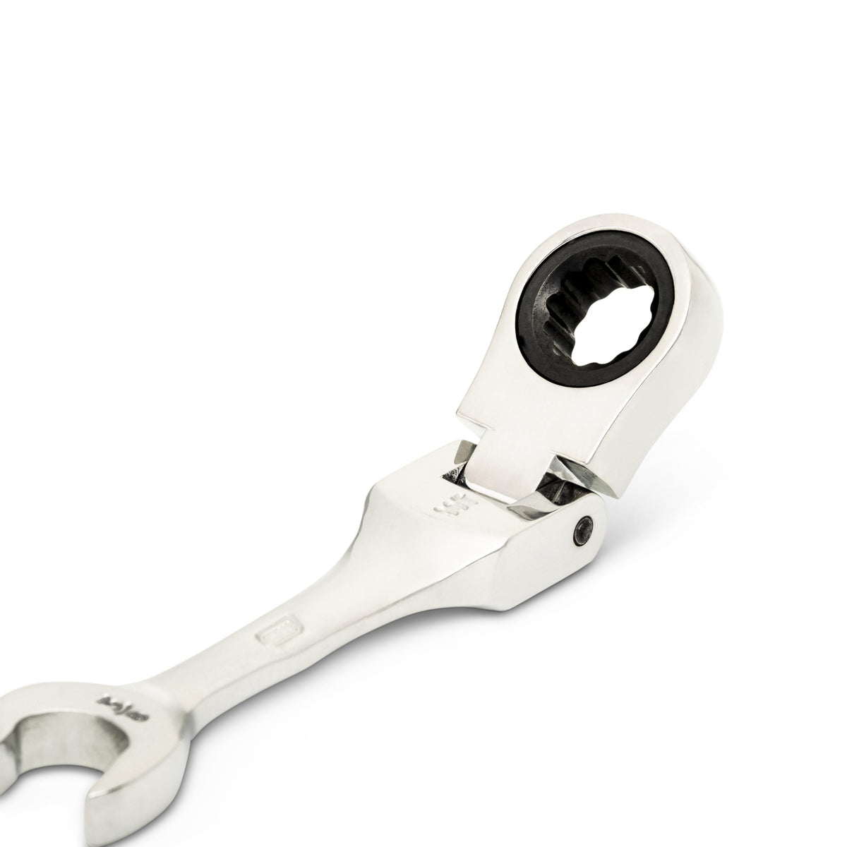 Gearwrench 86871 3/8" 90-Tooth 12 Point Stubby Flex Combination Ratcheting Wrench