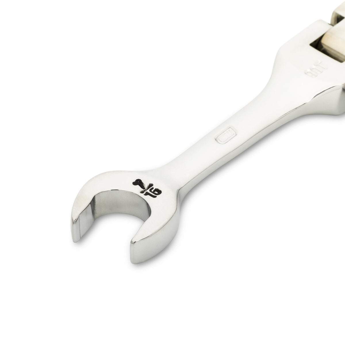 Gearwrench 86872 7/16" 90-Tooth 12 Point Stubby Flex Combination Ratcheting Wrench