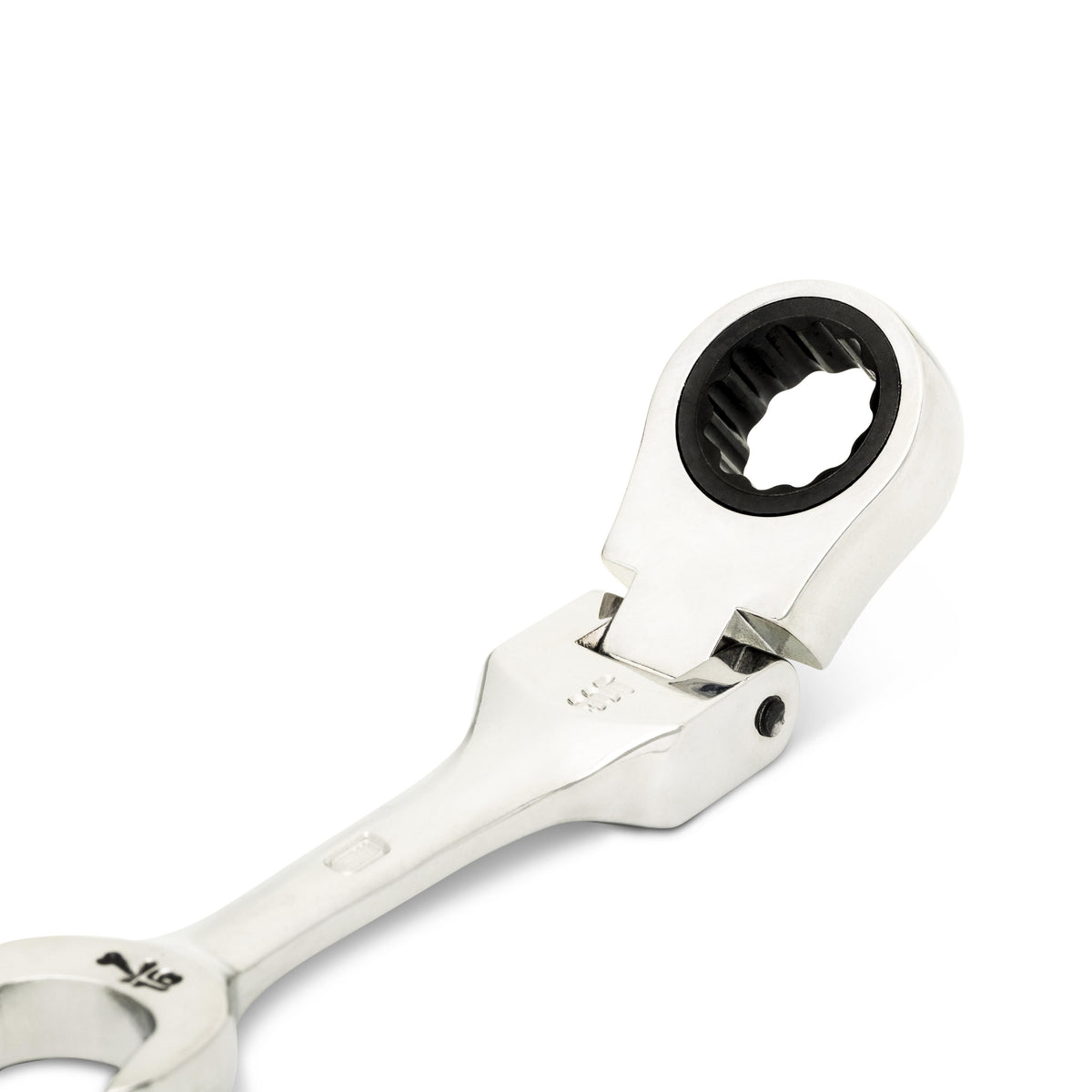Gearwrench 86872 7/16" 90-Tooth 12 Point Stubby Flex Combination Ratcheting Wrench
