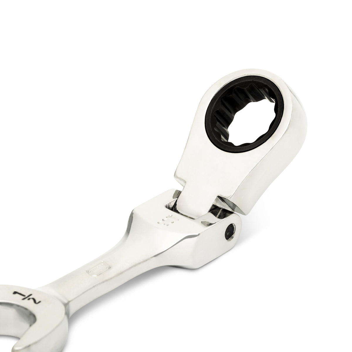 Gearwrench 86873 1/2" 90-Tooth 12 Point Stubby Flex Combination Ratcheting Wrench