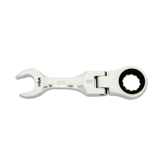 Gearwrench 86875 5/8" 90-Tooth 12 Point Stubby Flex Combination Ratcheting Wrench