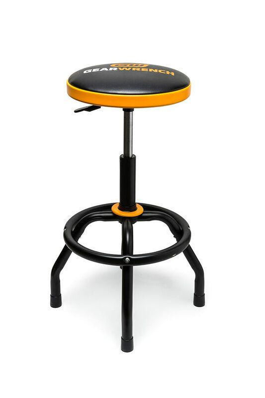 Gearwrench 86992 Adjustable Height Swivel Shop Stool 26" to 31"