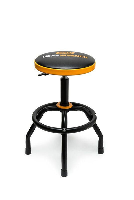 Gearwrench 86992 Adjustable Height Swivel Shop Stool 26" to 31"