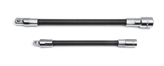 Gearwrench 87912 2 Piece 1/4" & 3/8" Drive Flex Extension Set 6" & 8"
