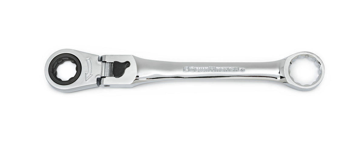 Gearwrench 89042 7/8" 12 Point Locking Flex Head Double Box Ratcheting Wrench