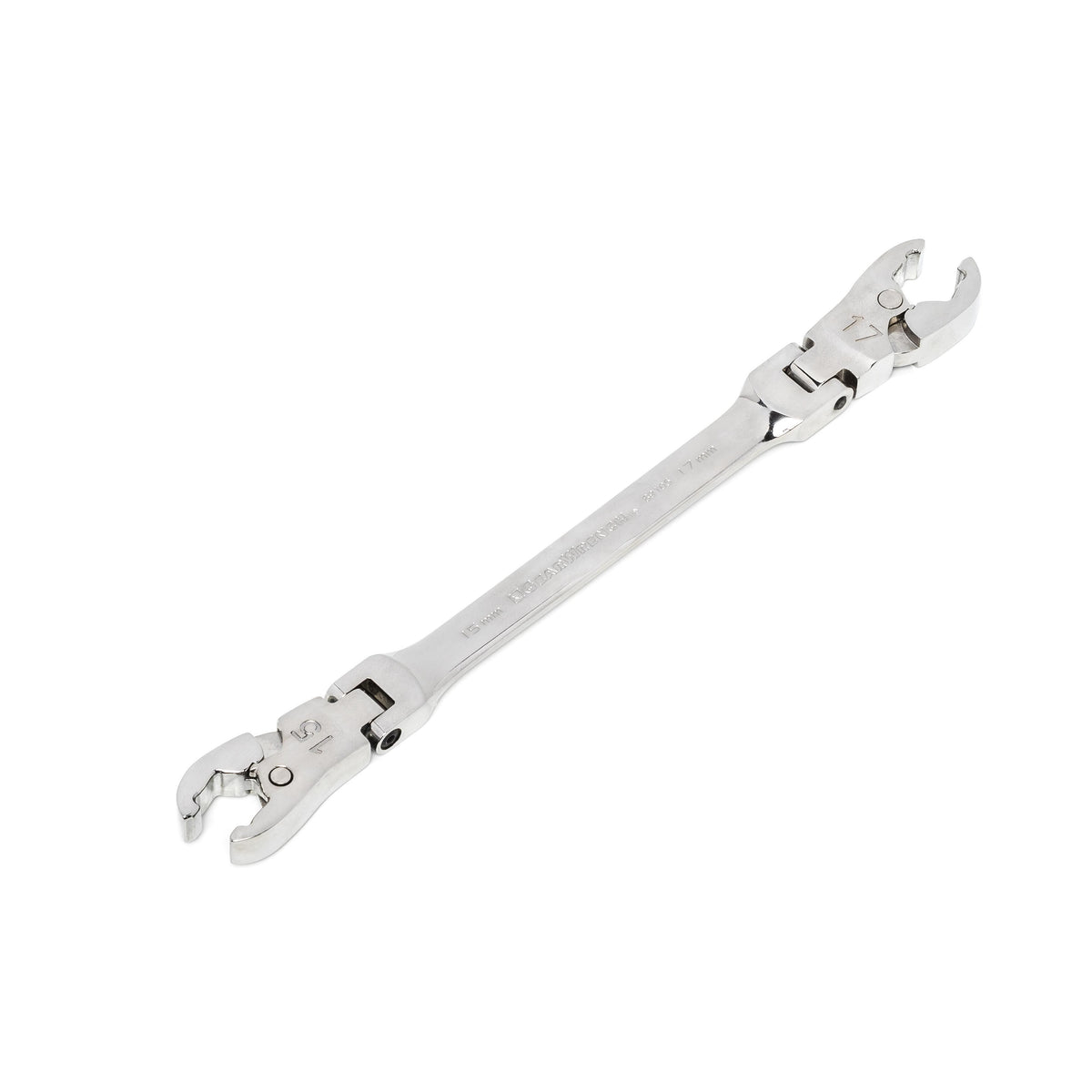 Gearwrench 89101D 6 Piece Ratcheting Flex Head Flare Nut Metric Wrench Set