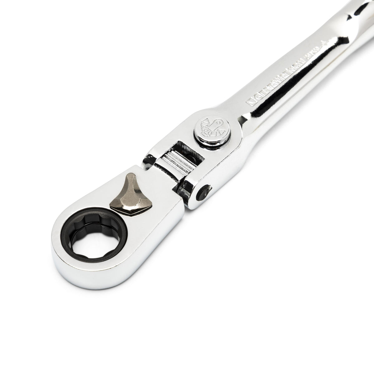 Gearwrench 891400 1/4" Drive Pass-Thru™ 72-Tooth XL Locking Flex Head Ratchet 6-1/2"