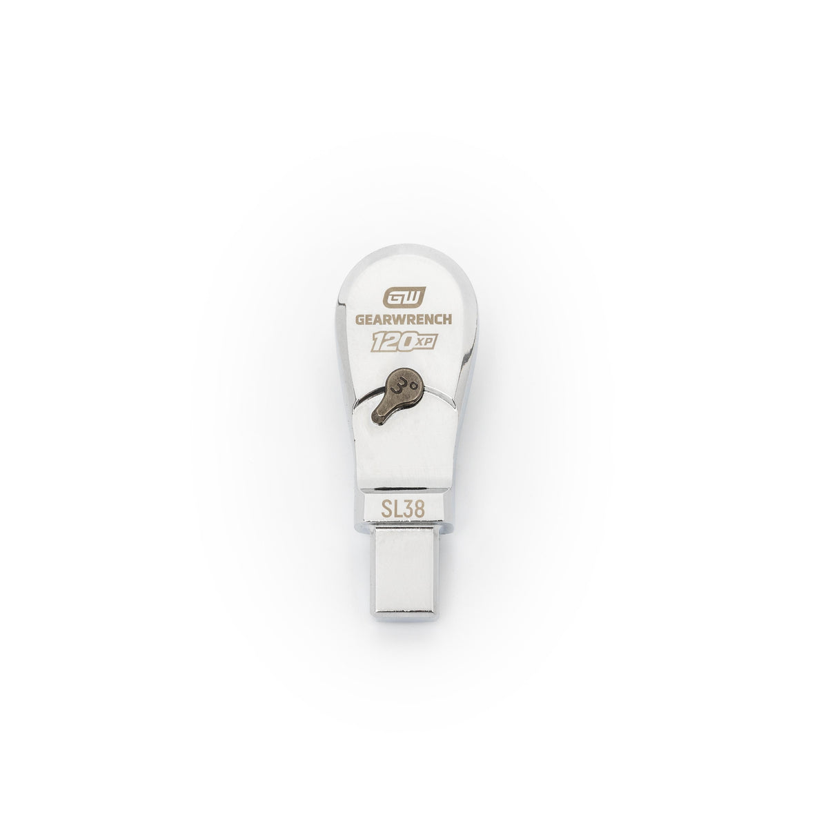Gearwrench 89614 9mm x 12mm Interchangeable Teardrop Ratchet Head 1/4" Drive