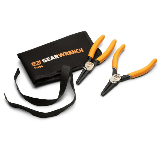 Gearwrench 89700 2 Piece Fixed Joint Internal/External Snap Ring Plier Set