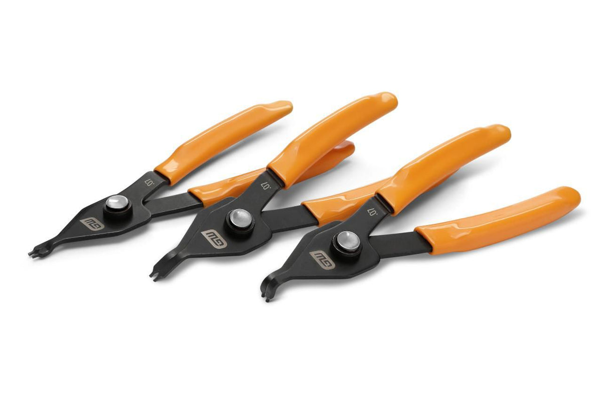 Gearwrench 89710 12 Piece Convertible Push Button Snap Ring Pliers Set