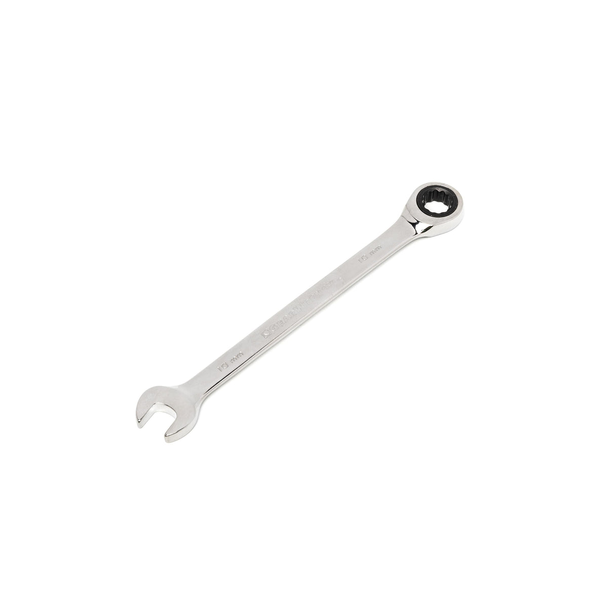 Gearwrench 9418 10 Piece 72-Tooth 12 Point Ratcheting Combination SAE/Metric Wrench Set