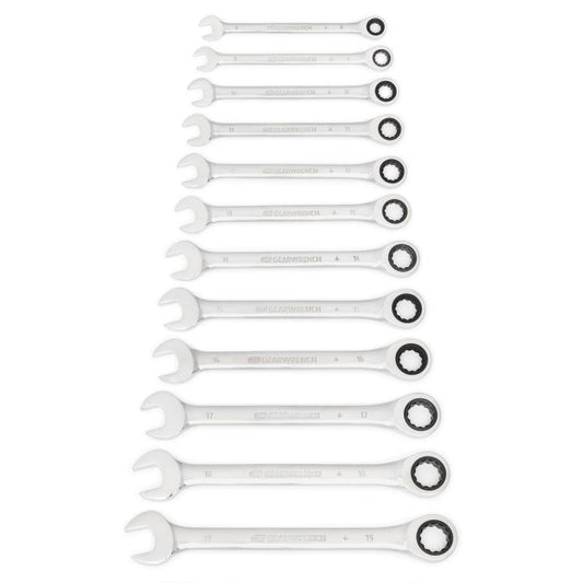 GEARWRENCH® 9412 12Pc Metric Ratcheting Wrench Set