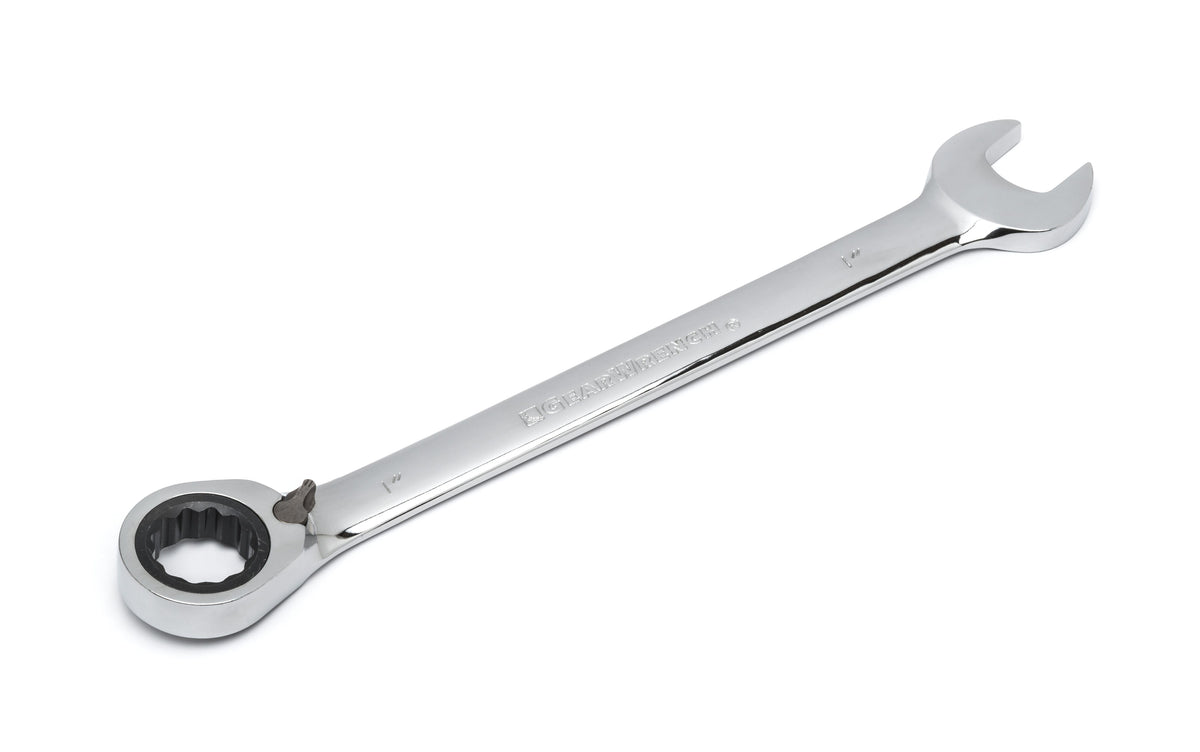 Gearwrench 9509N 13 Piece 72-Tooth 12 Point Reversible Ratcheting Combination SAE Wrench Set