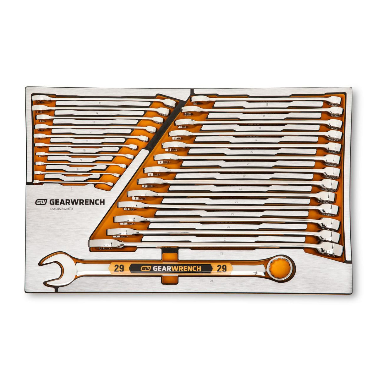 Gearwrench GSXMTSKITA 132 Piece 1/4", 3/8" and 1/2" Drive 120XP Mechanics Tool Sets in Premium Foam Trays