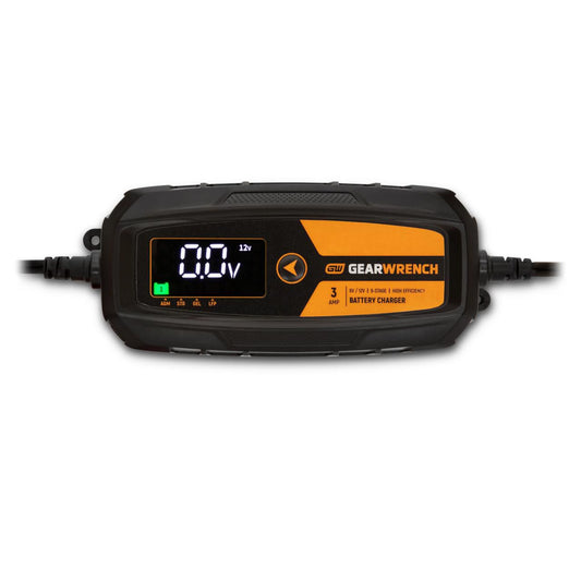 Gearwrench GWBC030 3A 6V/12V Battery Charger and Maintainer
