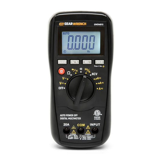 Gearwrench GWDM015 Technicians True RMS Digital Multimeter