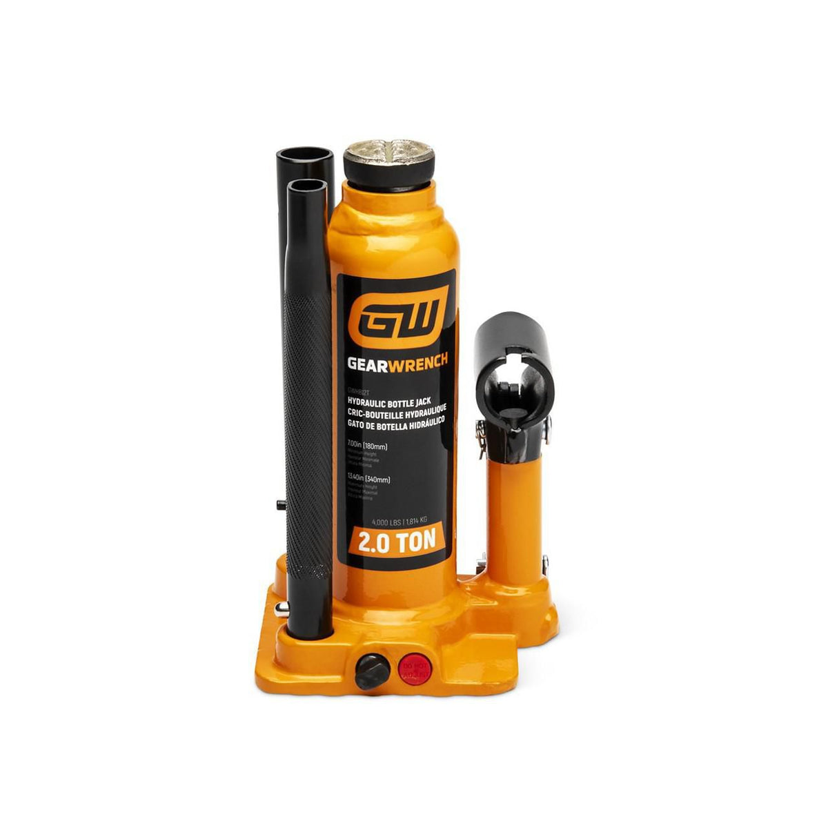 Gearwrench GWHBJ2T 2 Ton Hydraulic Bottle Jack
