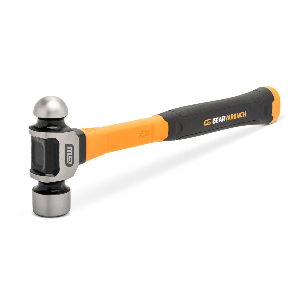 Gearwrench GWHFGBP24 24 oz. Ball Pein Hammer with Fiberglass Handle