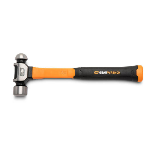 Gearwrench GWHFGBP24 24 oz. Ball Pein Hammer with Fiberglass Handle