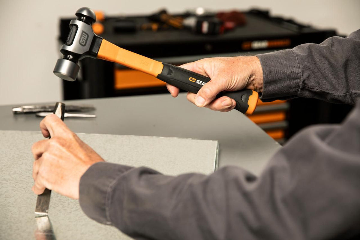 Gearwrench GWHFGBP8 8 oz. Ball Pein Hammer with Fiberglass Handle