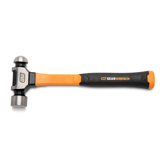 Gearwrench GWHFGBP32 32 oz. Ball Pein Hammer with Fiberglass Handle