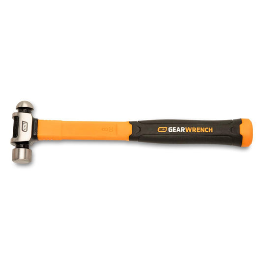Gearwrench GWHFGBP8 8 oz. Ball Pein Hammer with Fiberglass Handle