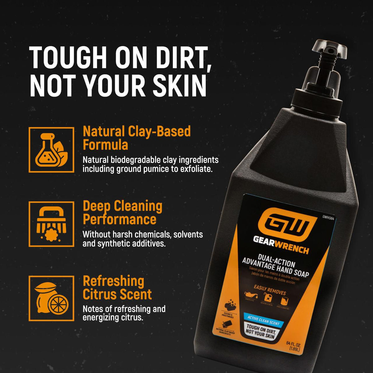 Gearwrench GWHS64 64oz Heavy Duty Hand Soap