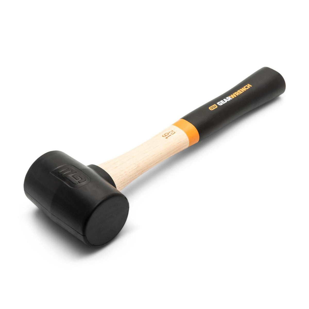Gearwrench GWHWRM16 16 oz. Rubber Mallet with Hickory Handle