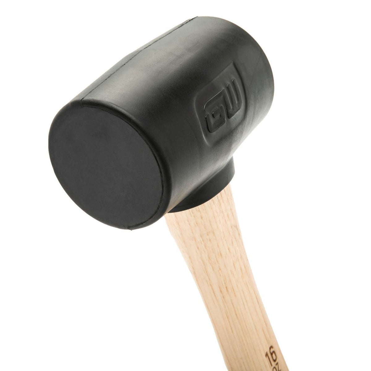 Gearwrench GWHWRM16 16 oz. Rubber Mallet with Hickory Handle