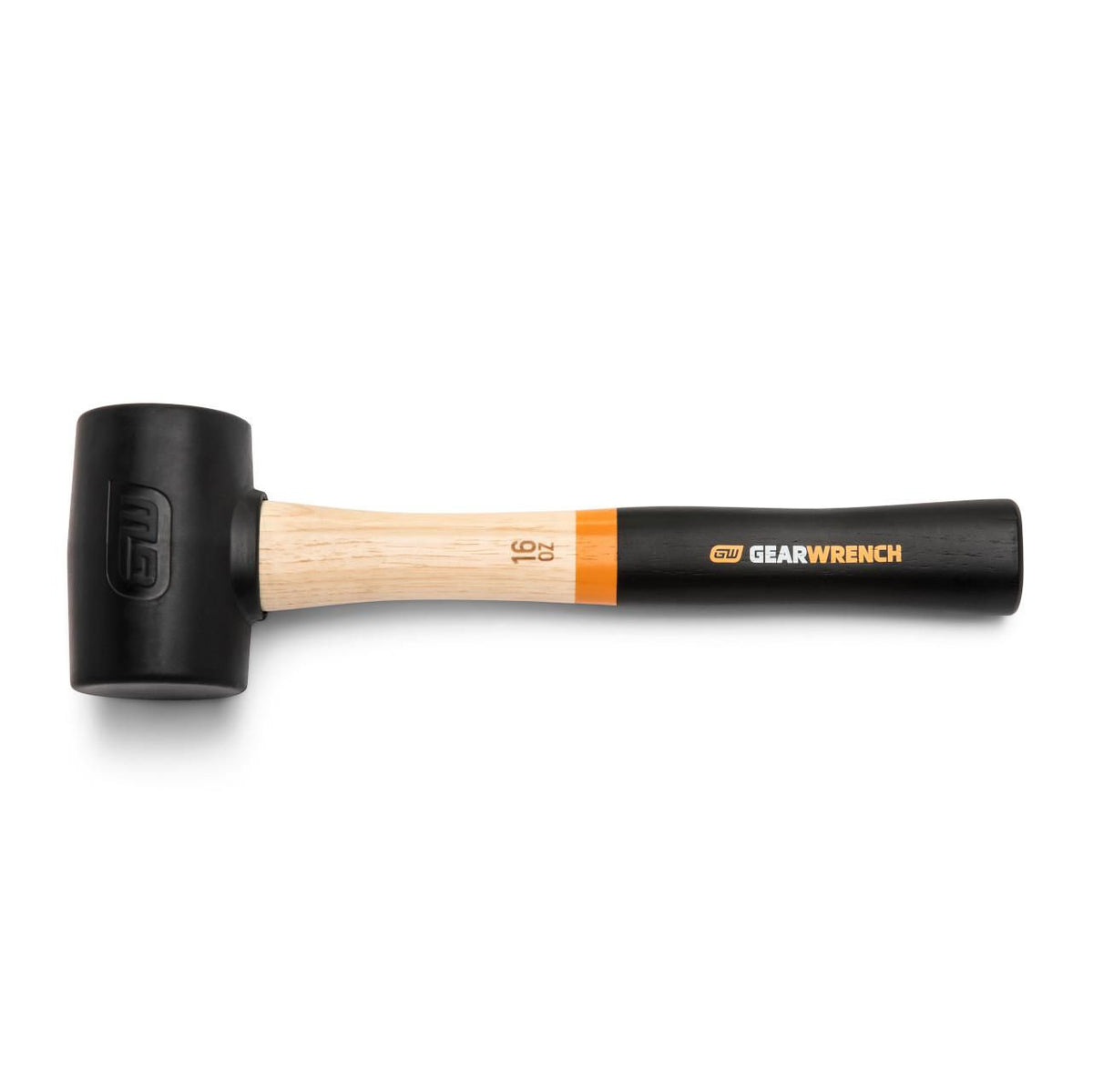 Gearwrench GWHWRM16 16 oz. Rubber Mallet with Hickory Handle