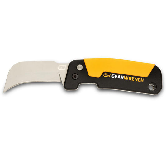 Gearwrench GWKHBFDS Lineman Folding Hawkbill Knife