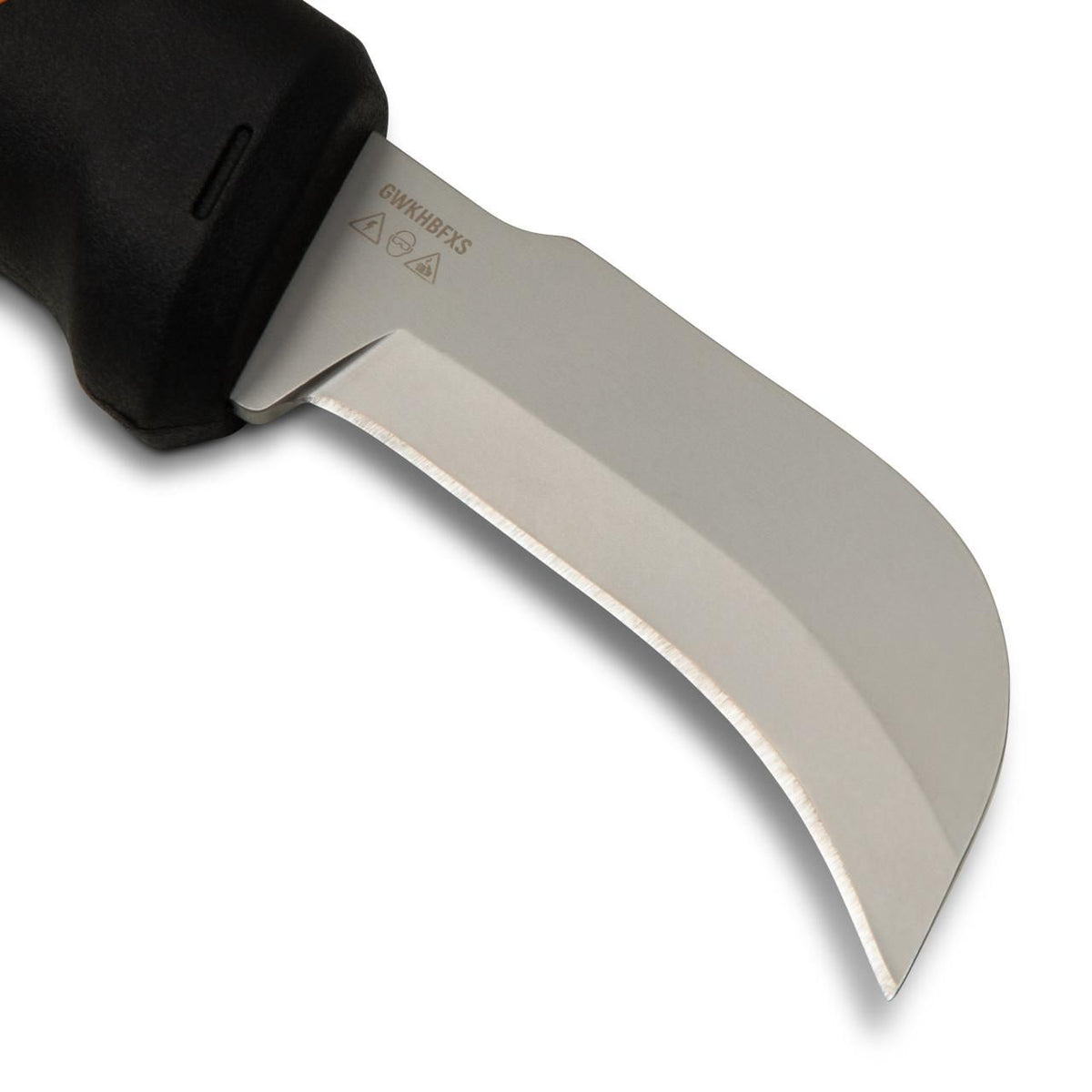 Gearwrench GWKHBFXS Lineman Fixed Blade Hawkbill Knife with Sharp Tip