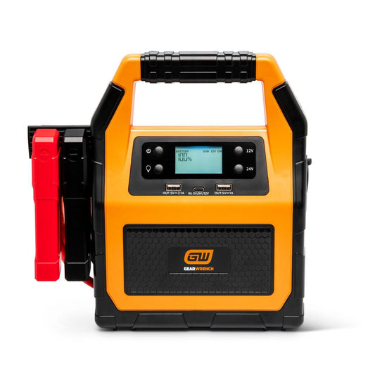 Gearwrench GWLBJ30 3000A 12V/24V Lithium Battery Jump Starter and Powerbank
