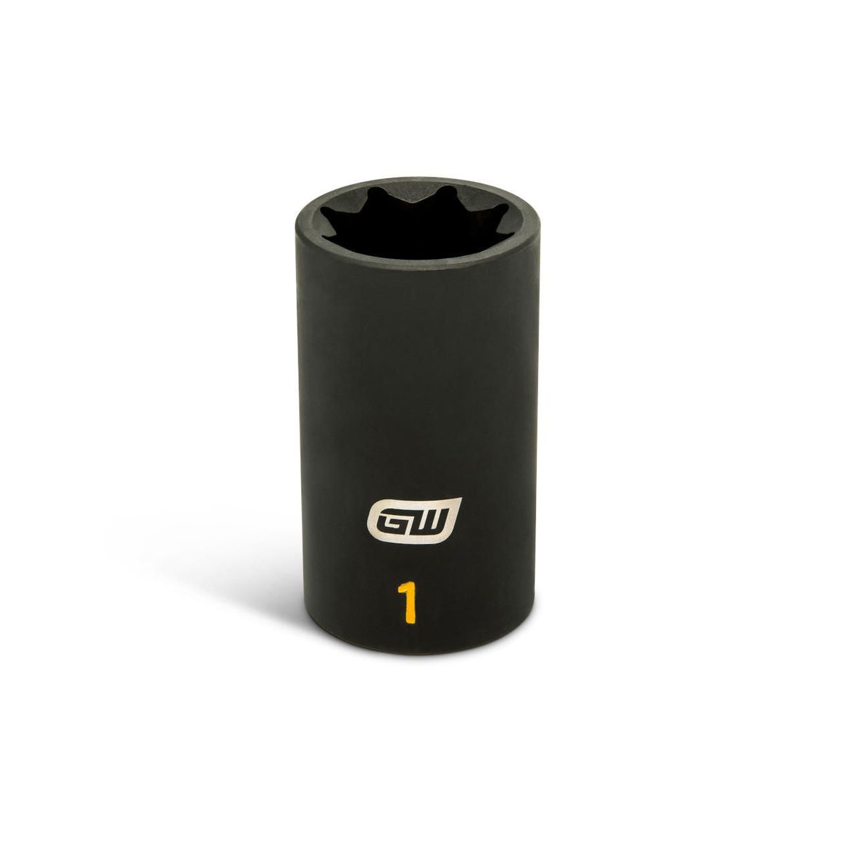 Gearwrench GWLS1H 1/2" Drive Lineman 1" 8-Point Double Square Deep Impact Socket