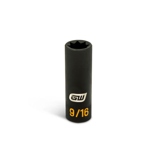 Gearwrench GWLS916H 1/2" Drive Lineman 9/16" 8-Point Double Square Deep Impact Socket