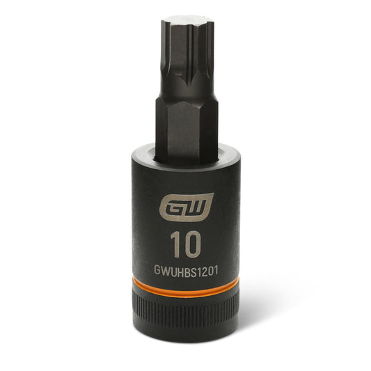 Gearwrench GWUHBS1201 1/2" Drive Impact Bi-directional Hex Bit Socket 10mm