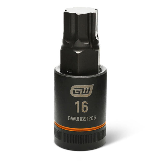 Gearwrench GWUHBS1206 1/2" Drive Impact Bi-directional Hex Bit Socket 16mm