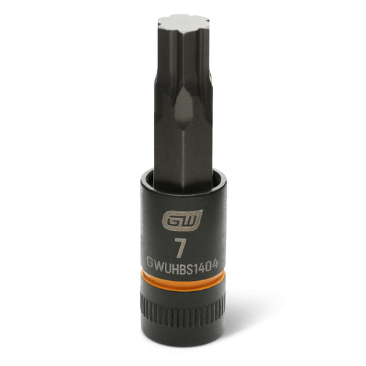 Gearwrench GWUHBS1404 1/4" Drive Impact Bi-directional Hex Bit Socket 7mm
