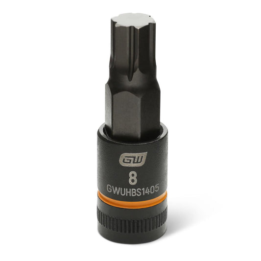 Gearwrench GWUHBS1405 1/4" Drive Impact Bi-directional Hex Bit Socket 8mm