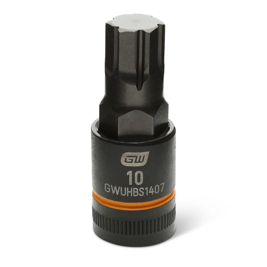 Gearwrench GWUHBS1407 1/4" Drive Impact Bi-directional Hex Bit Socket 10mm