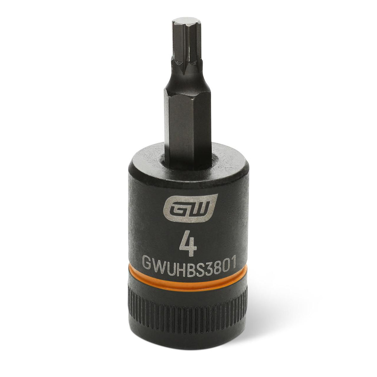 Gearwrench GWUHBS3801 3/8" Drive Impact Bi-directional Hex Bit Socket 4mm
